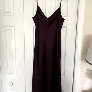 Elegant Purple Slip Dress